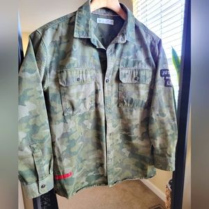 Boys Zara shirt size 10 camo